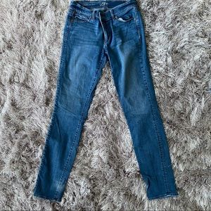 Womens Loft Mottern Skinny Jeans